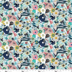 Floral Abstract - Jade