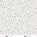 Thick Paint with Confetti - Cream