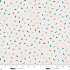 Thick Paint with Confetti - Cream