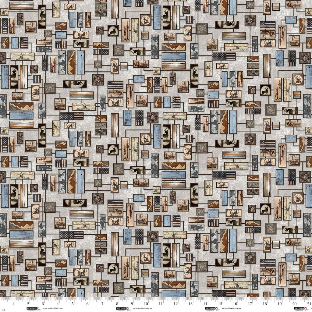 Wood Burn Art Wall - Mist