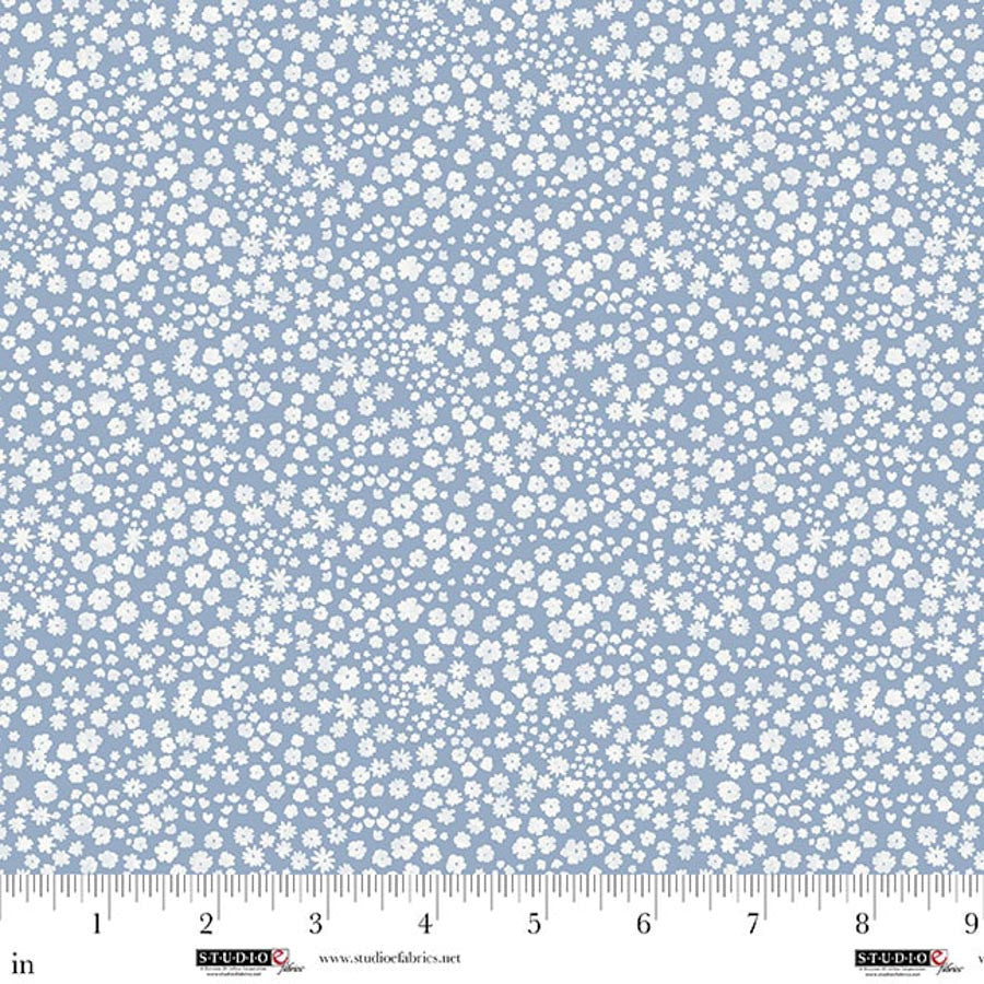 Wildflower Scatter - Chambray
