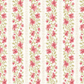Floral Stripe - Parchment