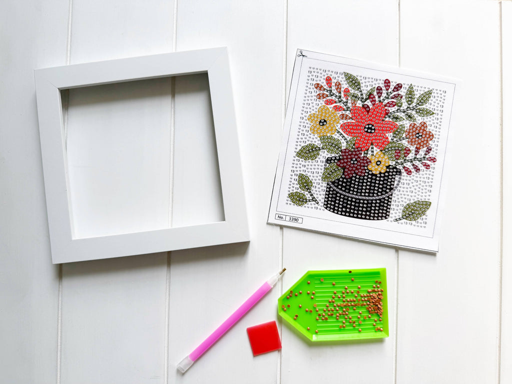 Fall Bucket Diamond Painting Kit