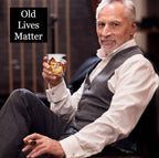 Bezrat Old Lives Matter Whiskey Glass – 2Pk