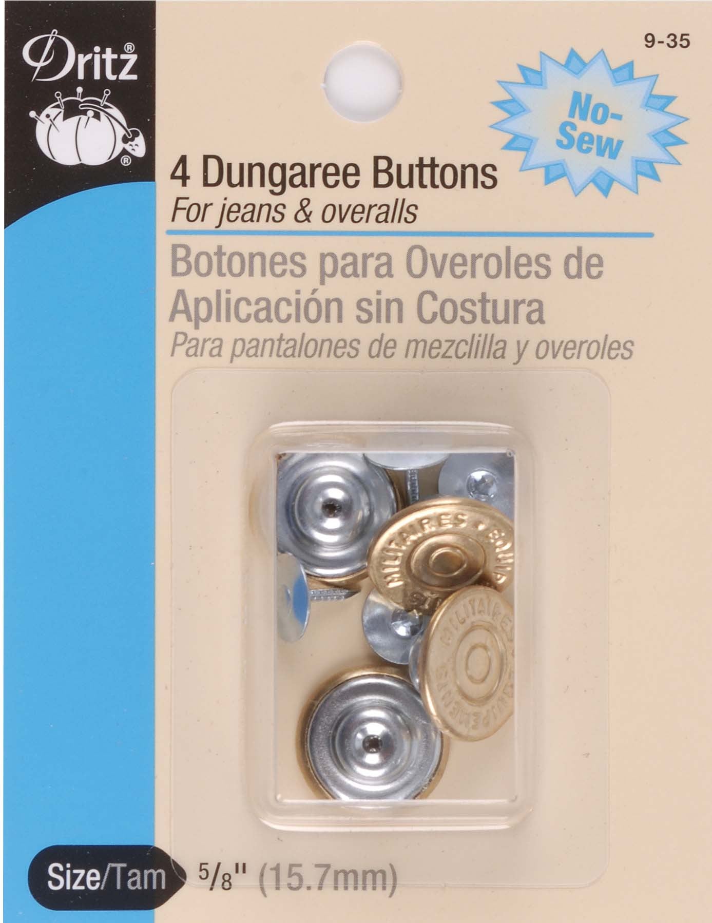 BTN DUNGAREE 4CT GILT
