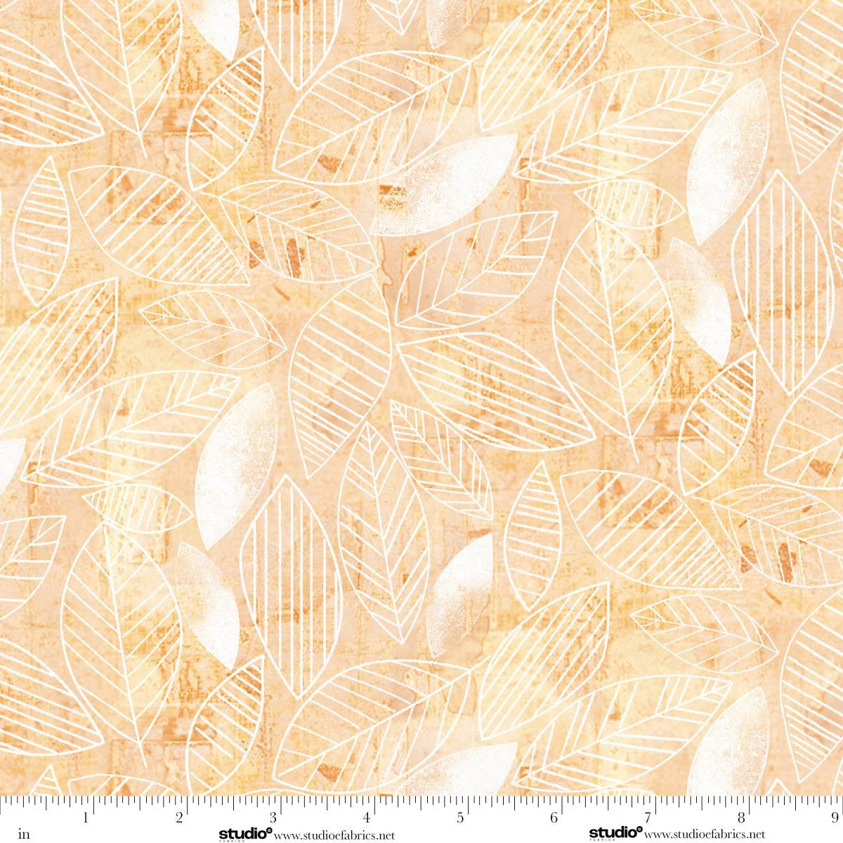 Leaf Lines - Tangerine