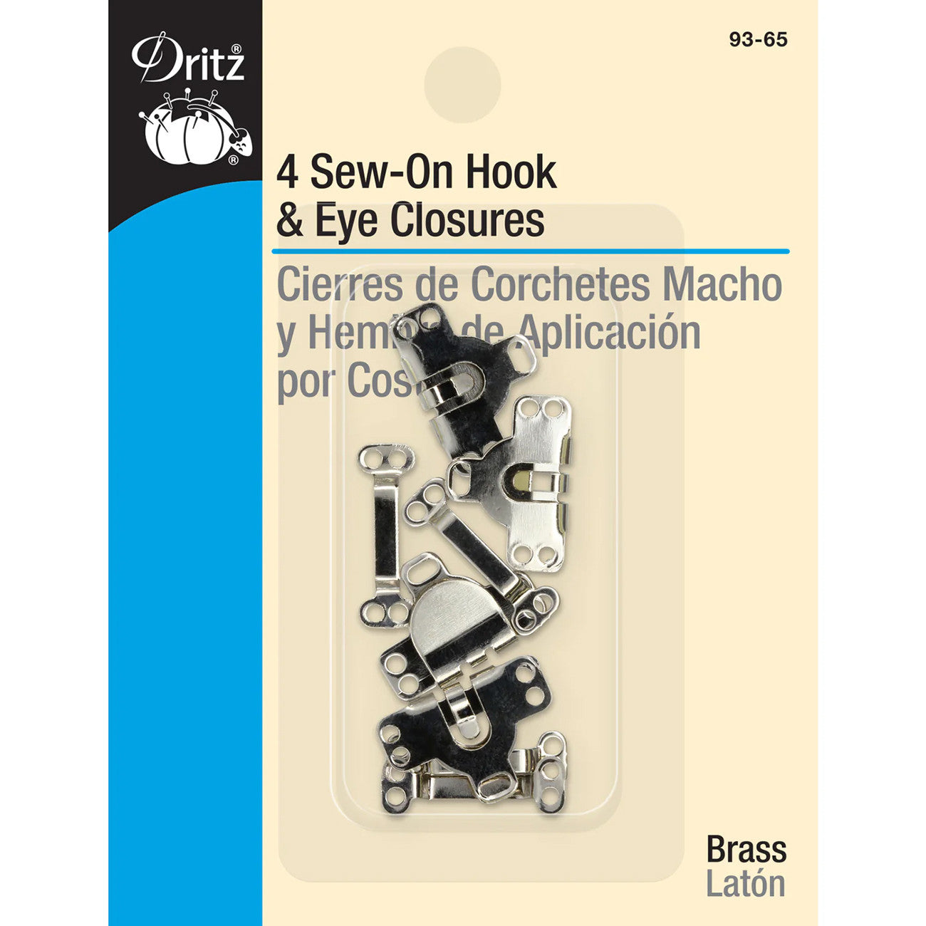 HOOK & EYE PANT/SKIRT NKL 4CT SEW