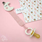 DIY Crochet Kit – Pacifier Clip Moon