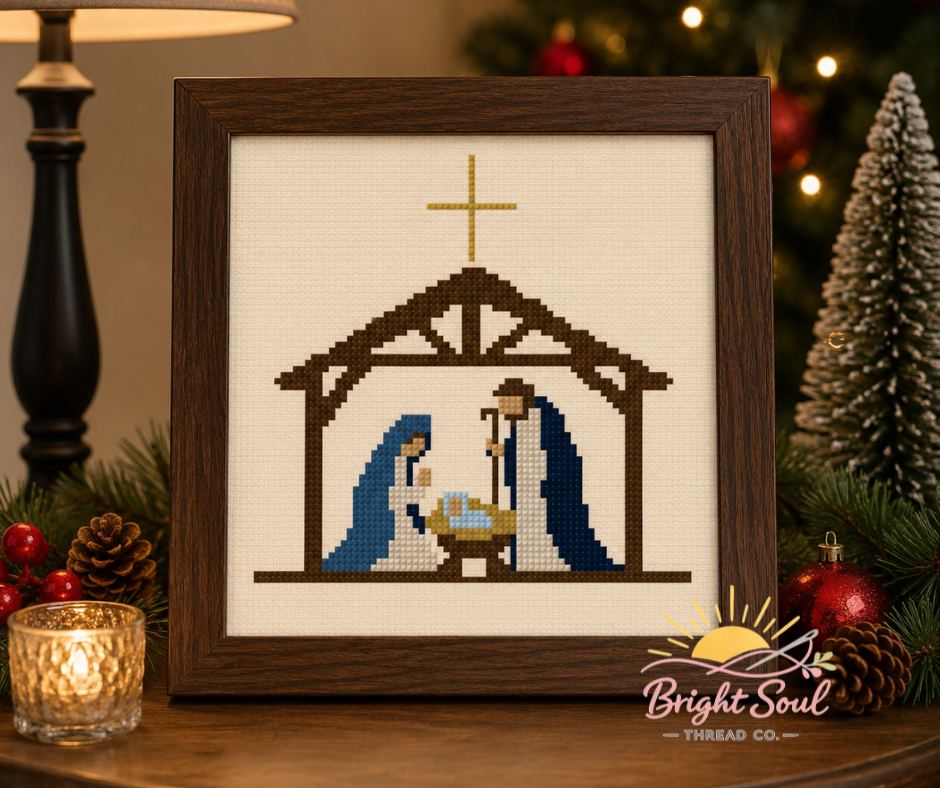 Nativity Cross Stitch Kit