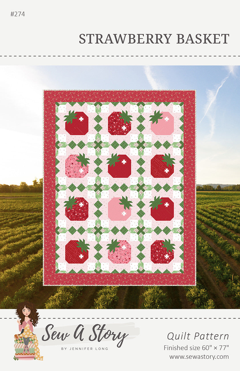 STRAWBERRY BASKET QUILT PATTERN