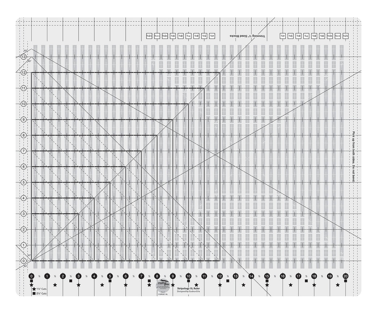 Creative Grids Stripology XL Quilt Ruler
