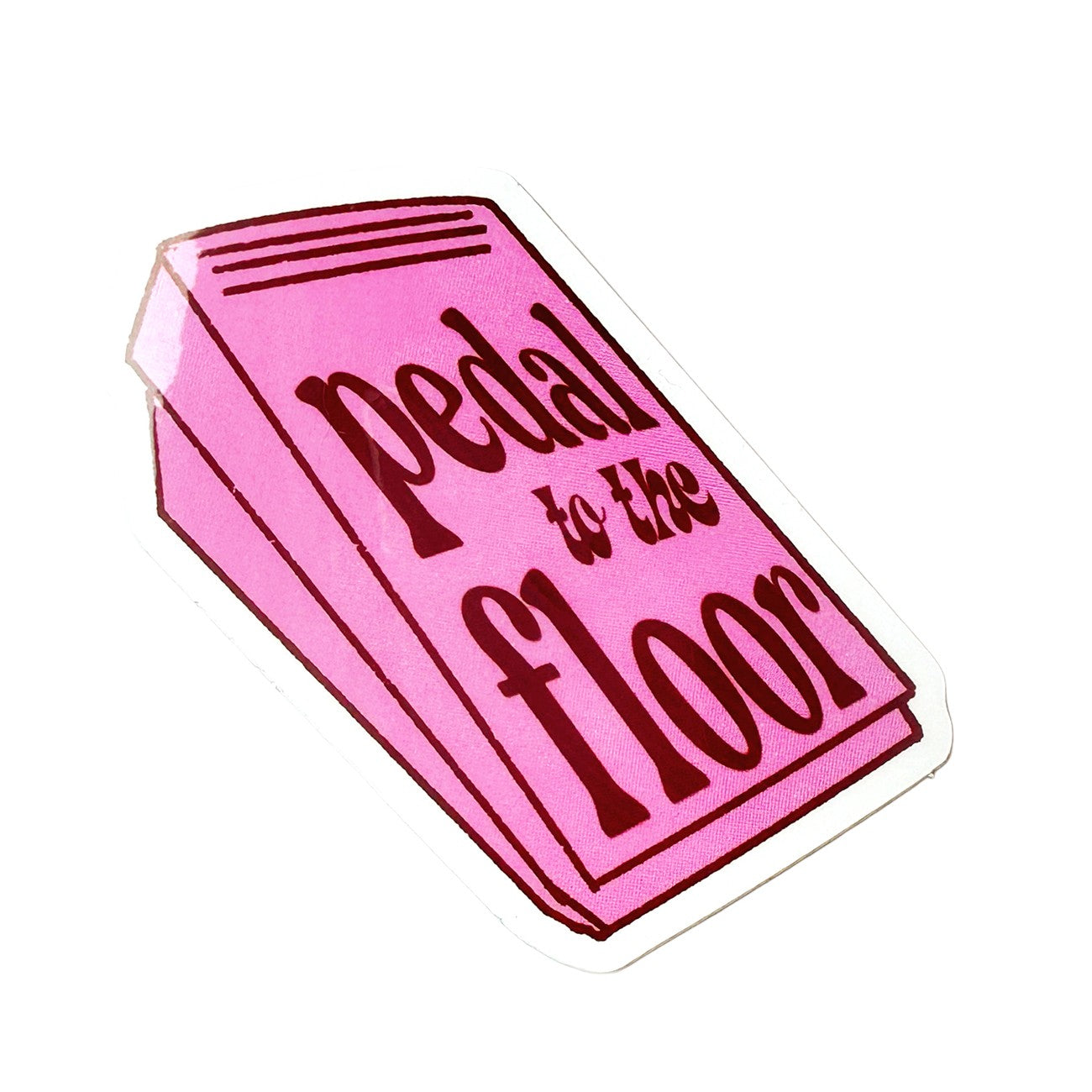 Pedal To The Floor Sticker 5pk
