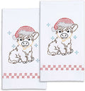 Xmas Cow Hand Towel