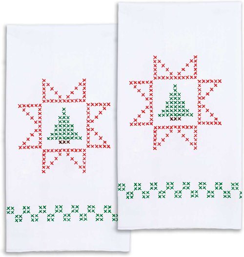 Xmas Tree Hand Towels