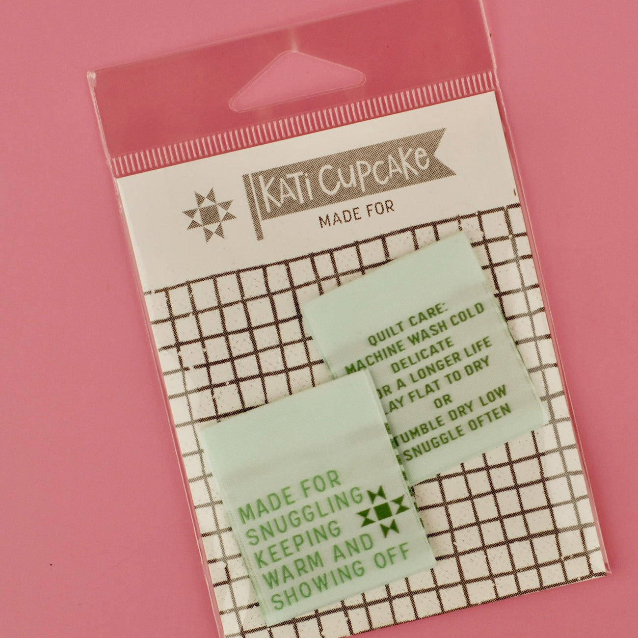 MADE FOR - SEW IN LABELS