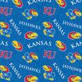 Kansas Jayhawks Cotton Fabric