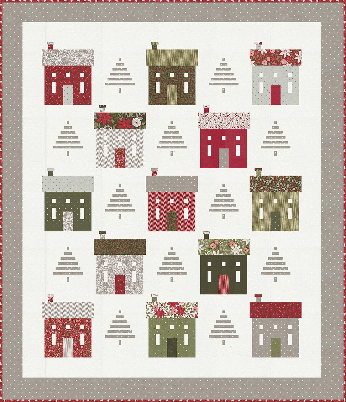 Holiday House Quilt Pattern - image 2