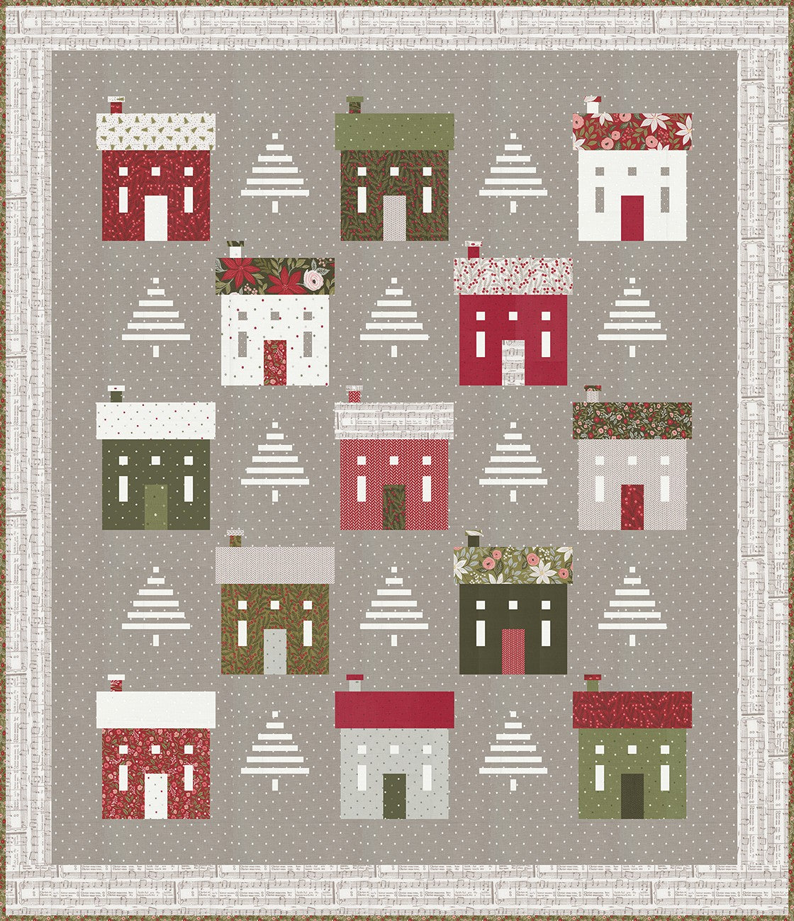 Holiday House Quilt Pattern - image 3
