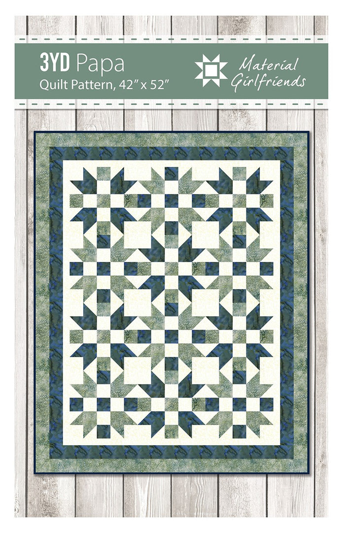 Papa 3-Yard Quilt Pattern