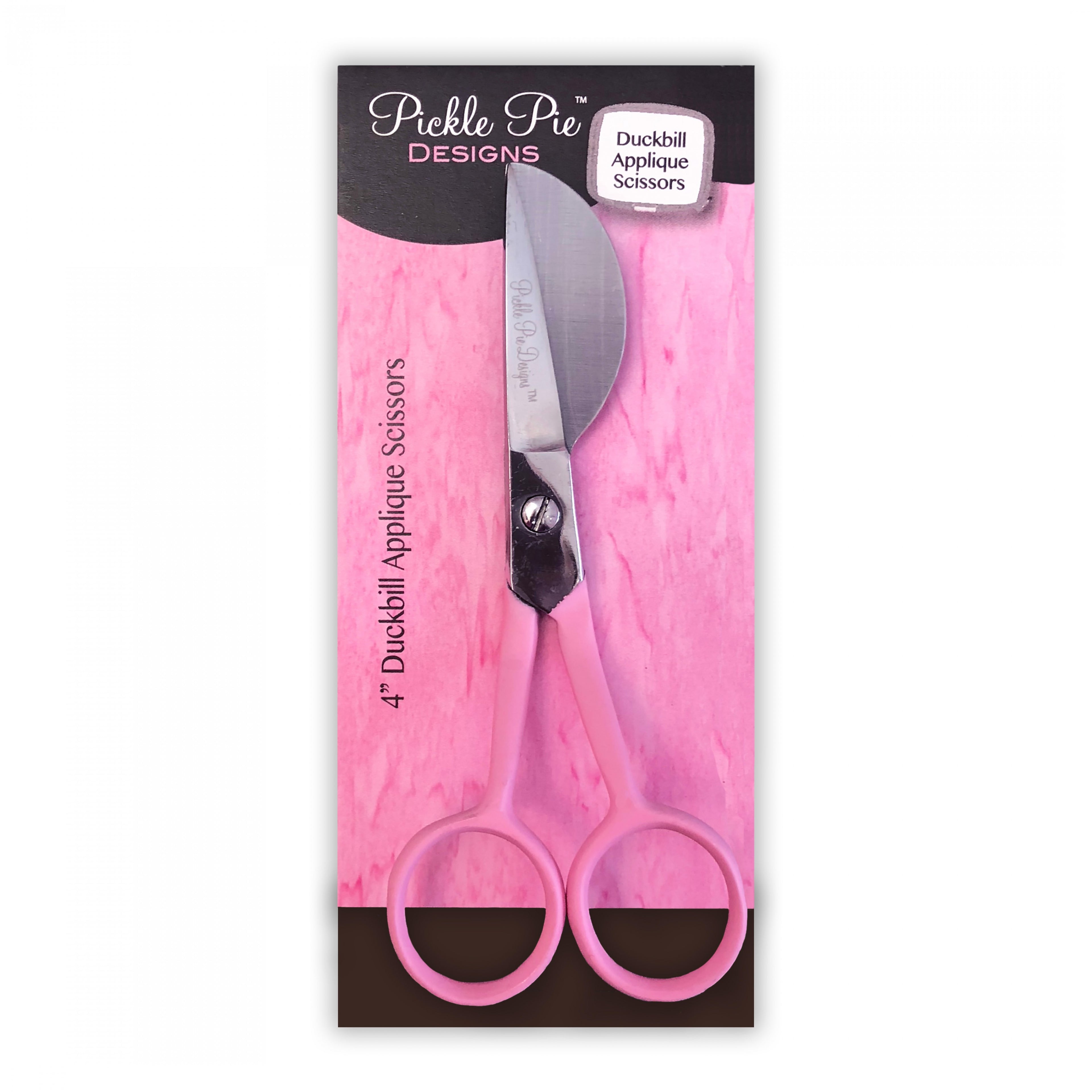 DUCKBILL APPLIQUE SCISSORS 4IN