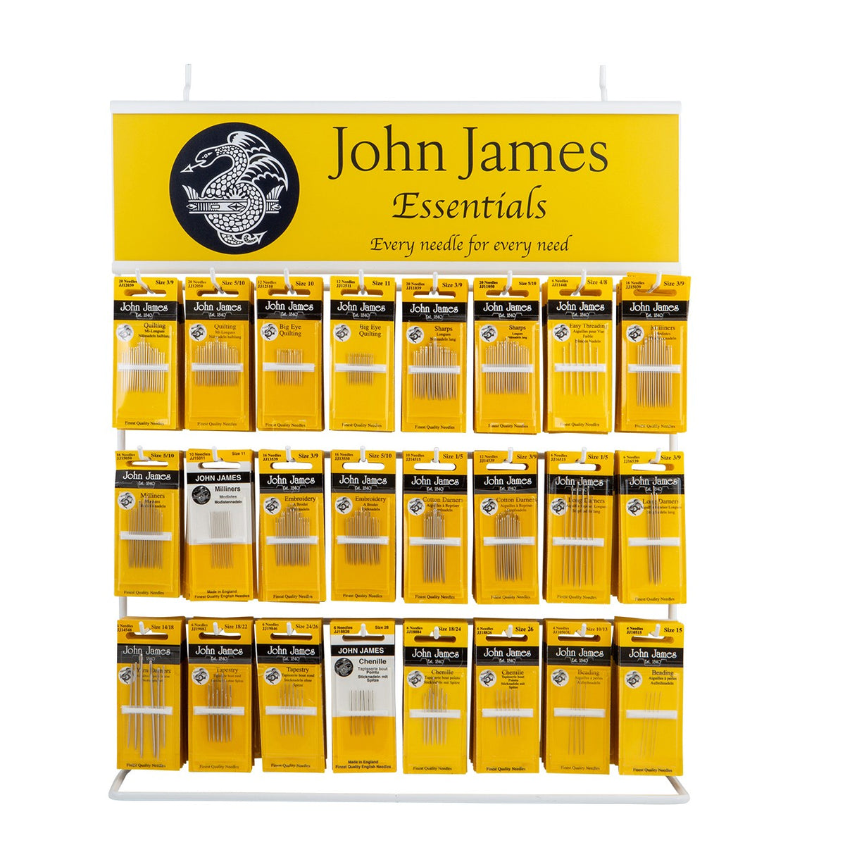 JOHN JAMES ESSENTIALS RACK