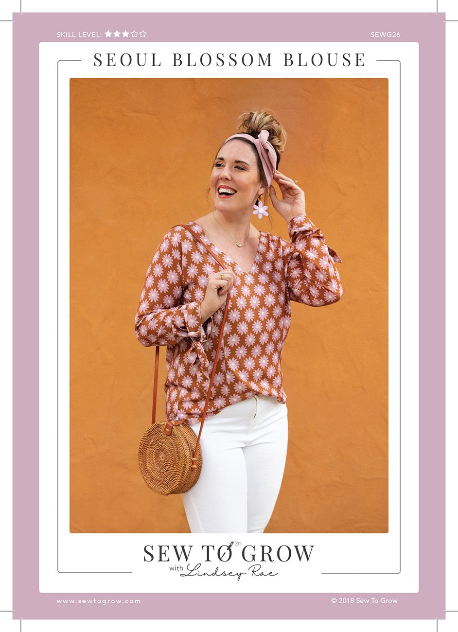SEOUL BLOSSOM BLOUSE