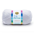 Lion Brand Yarn 24/7 Cotton White