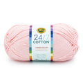 Lion Brand Yarn 24/7 Cotton Pink Lemonade