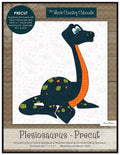 Plesiosaurus Precut Fused Applique Pack