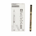 Pigma Micron Pen Black .20mm Size 005