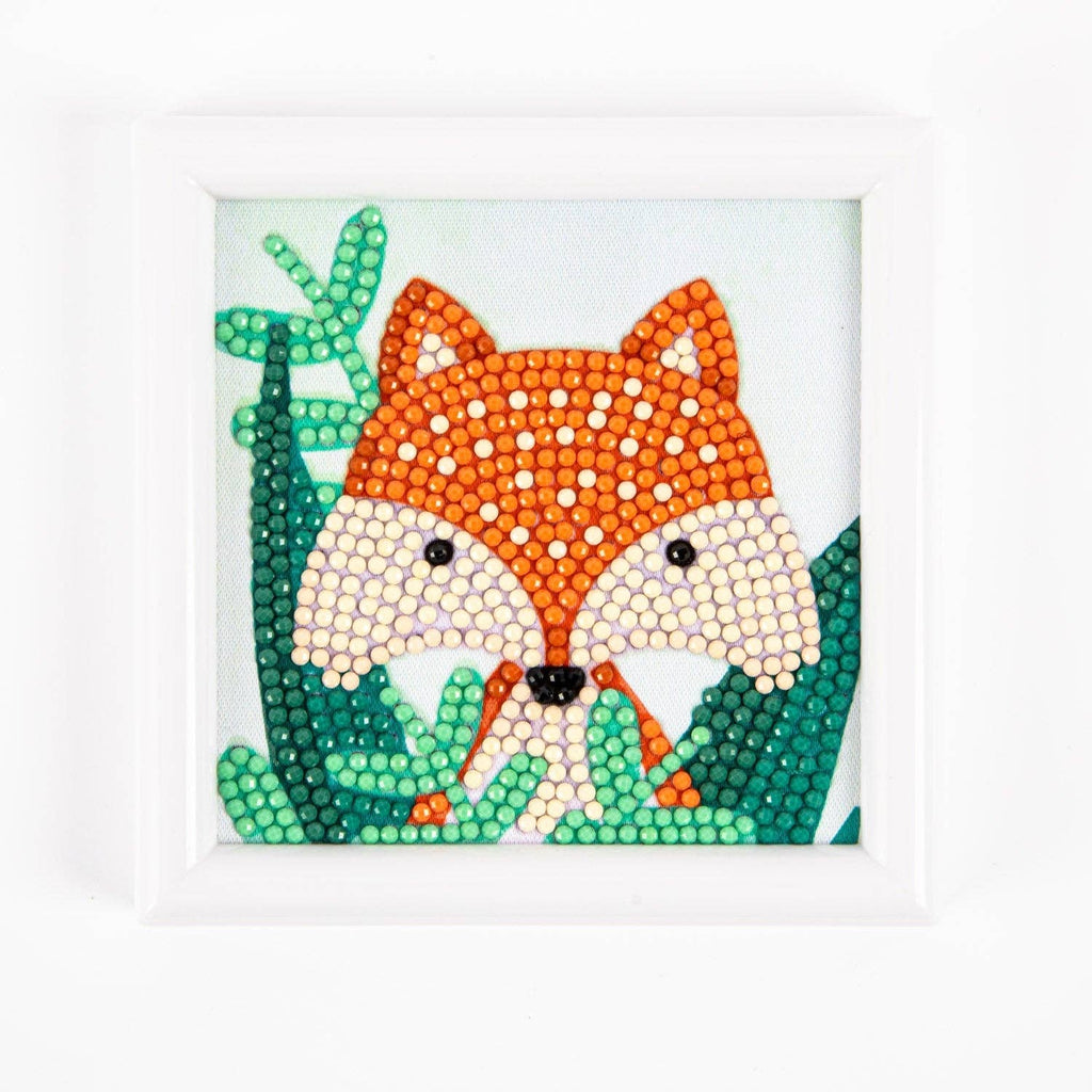 Diamond Dotz Woodland Fox Framed Kit - 4.0" x 4.0"
