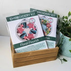 Floral Flourish Beginner Embroidery Kit