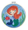 Diamond Dotz Long Stitch Cross Stitch Mermaid Song - 6.0"