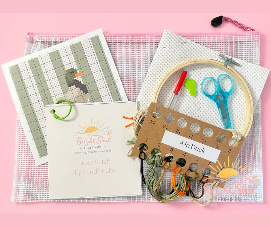 Goose Cross Stitch Kit