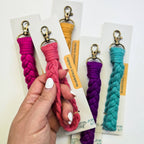 Macrame Key Wristlets – Brights (5) Pack