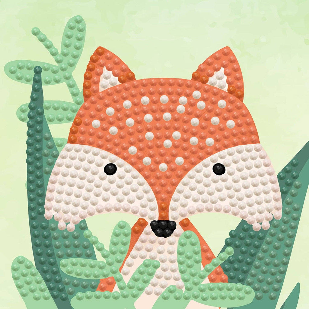 Diamond Dotz Woodland Fox Framed Kit - 4.0" x 4.0"