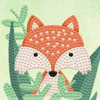 Diamond Dotz Woodland Fox Framed Kit - 4.0" x 4.0"