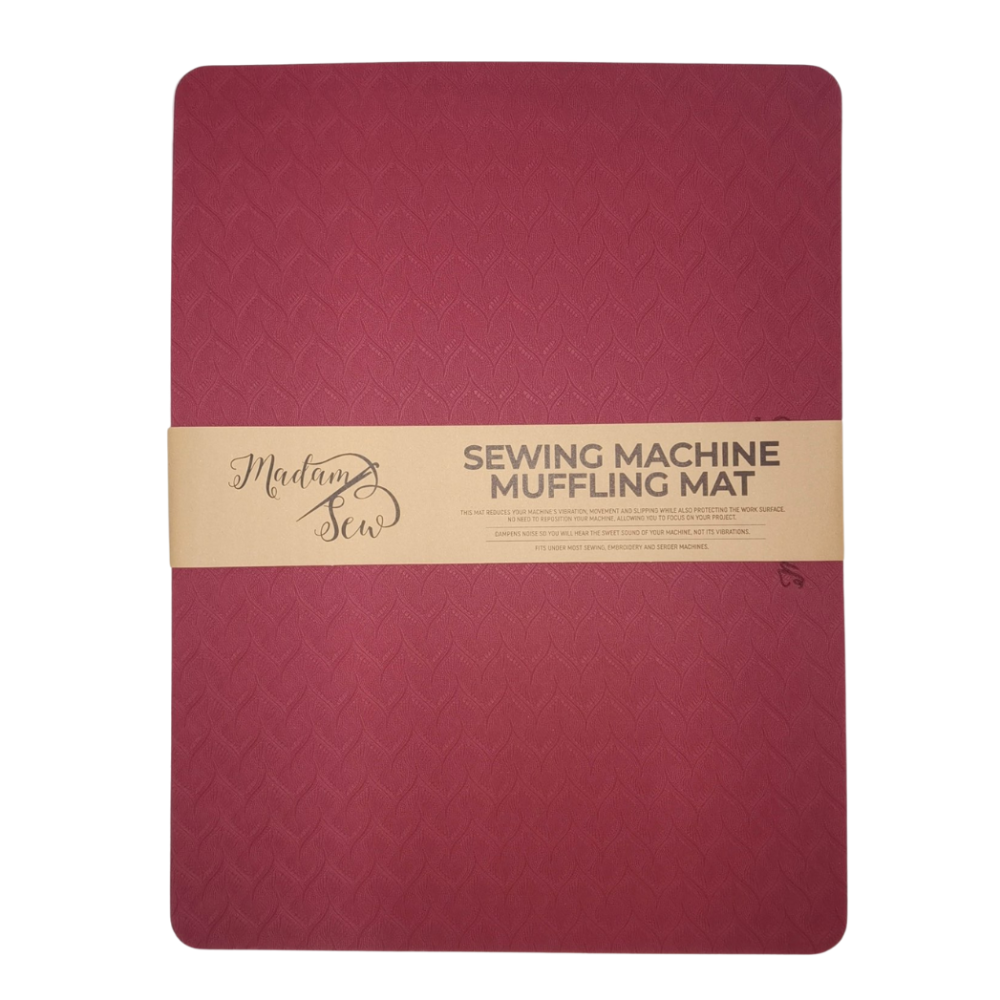 Sewing Machine Muffling Mat - Reduces Sewing Machine Vibrations, Movement and Slipping