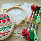 "Deck the Halls" holiday ornament kit