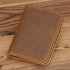 Genuine Leather Wallet, Handmade Wallet