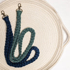 Macrame Lanyard – Boho ID Badge Holder & Keychain Accessory