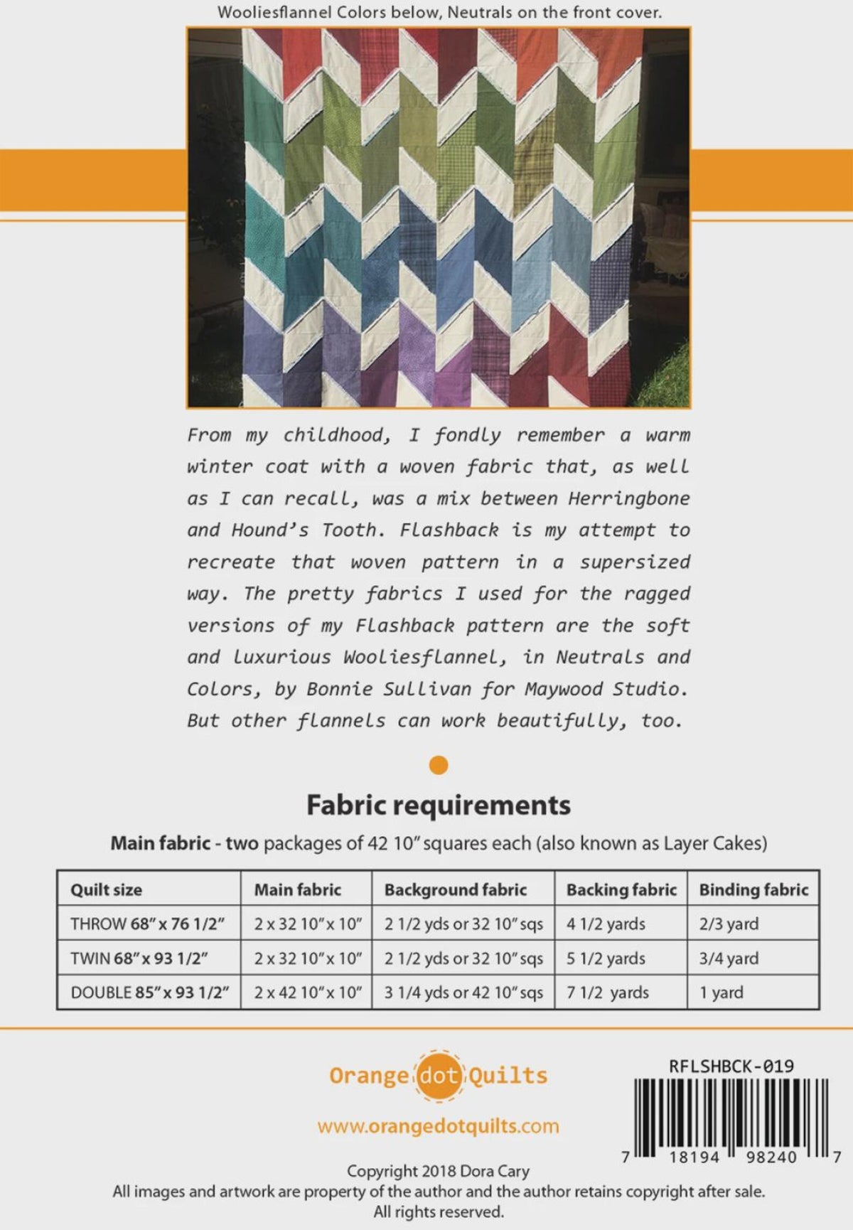 Ragged Flashback – Quilt Pattern
