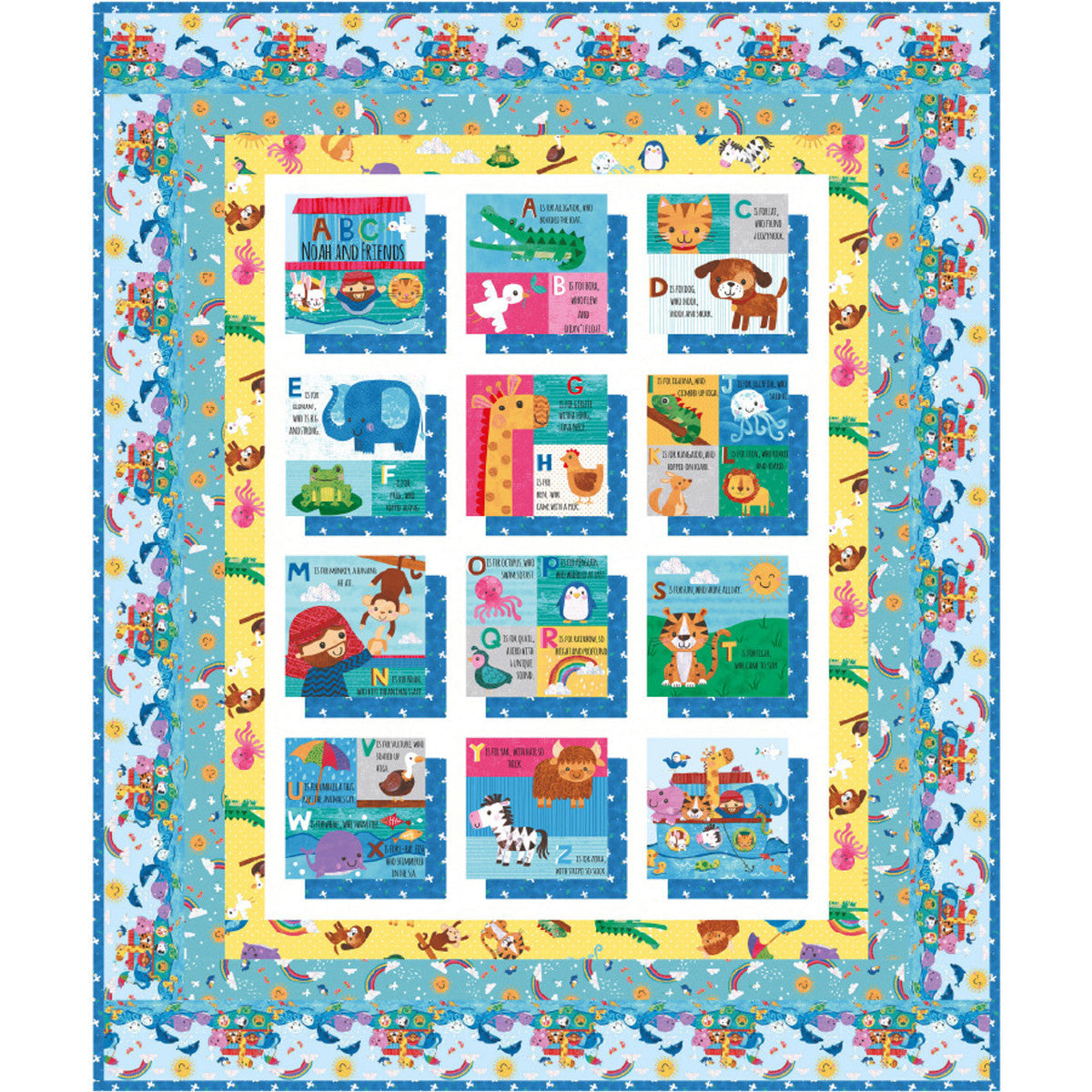 Noah and Friends Quilt Kit