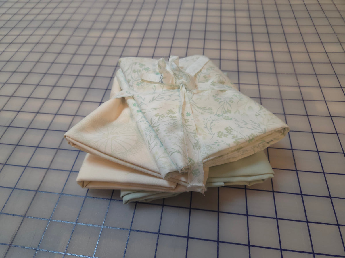 3-Yard Bundle - Soft Mint Floral